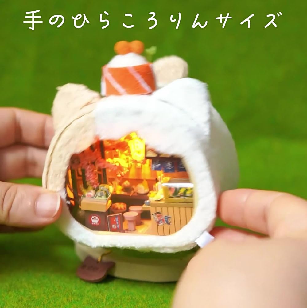 プリンス・エドワード島天然木♡手作り未使用ミニチュア家具＆陶器の食器3点セット プリンス・エドワード島天然木♡手作り未使用ミニチュア家具