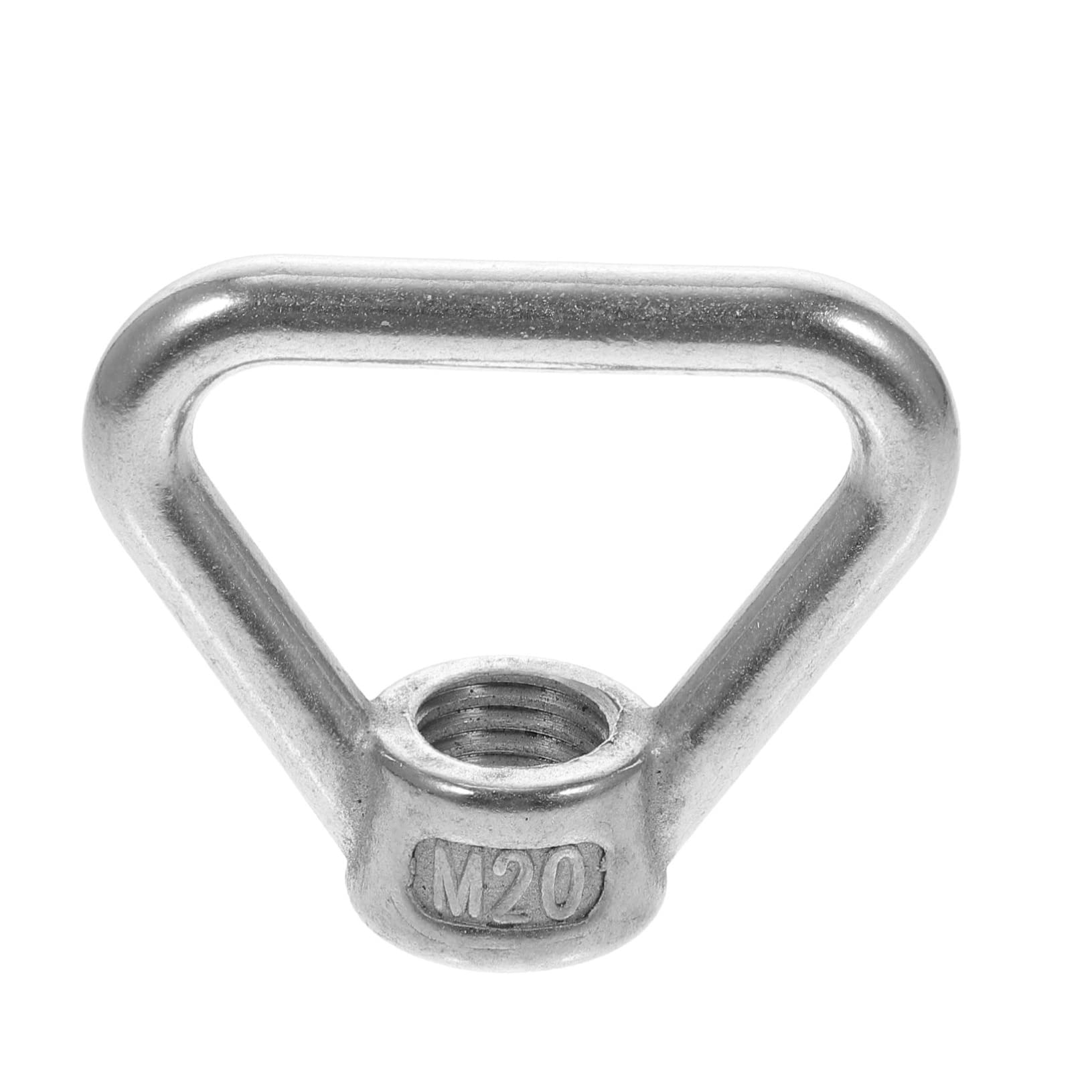 SOLUSTRE Heavy Duty Triangle Ring Nut 304 Stainless Steel Lifting Eye Nut for Outdoor Use