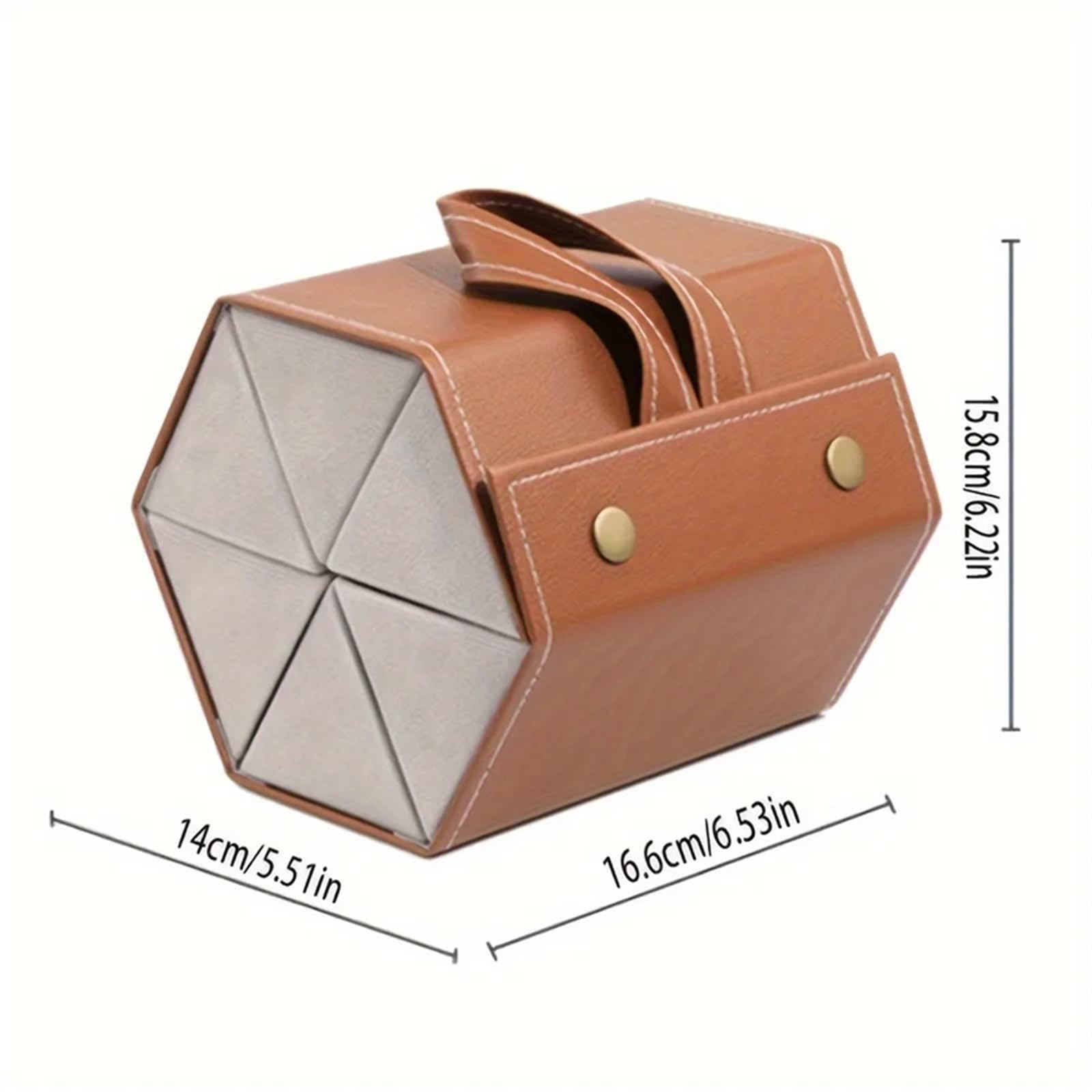 Sonnenbrillen etui Braunes Brillenetui Mehrlagig Aufbewahrungsbox For Aufhängen Faltbar 1 Stück für Stilvoll Tragbar
