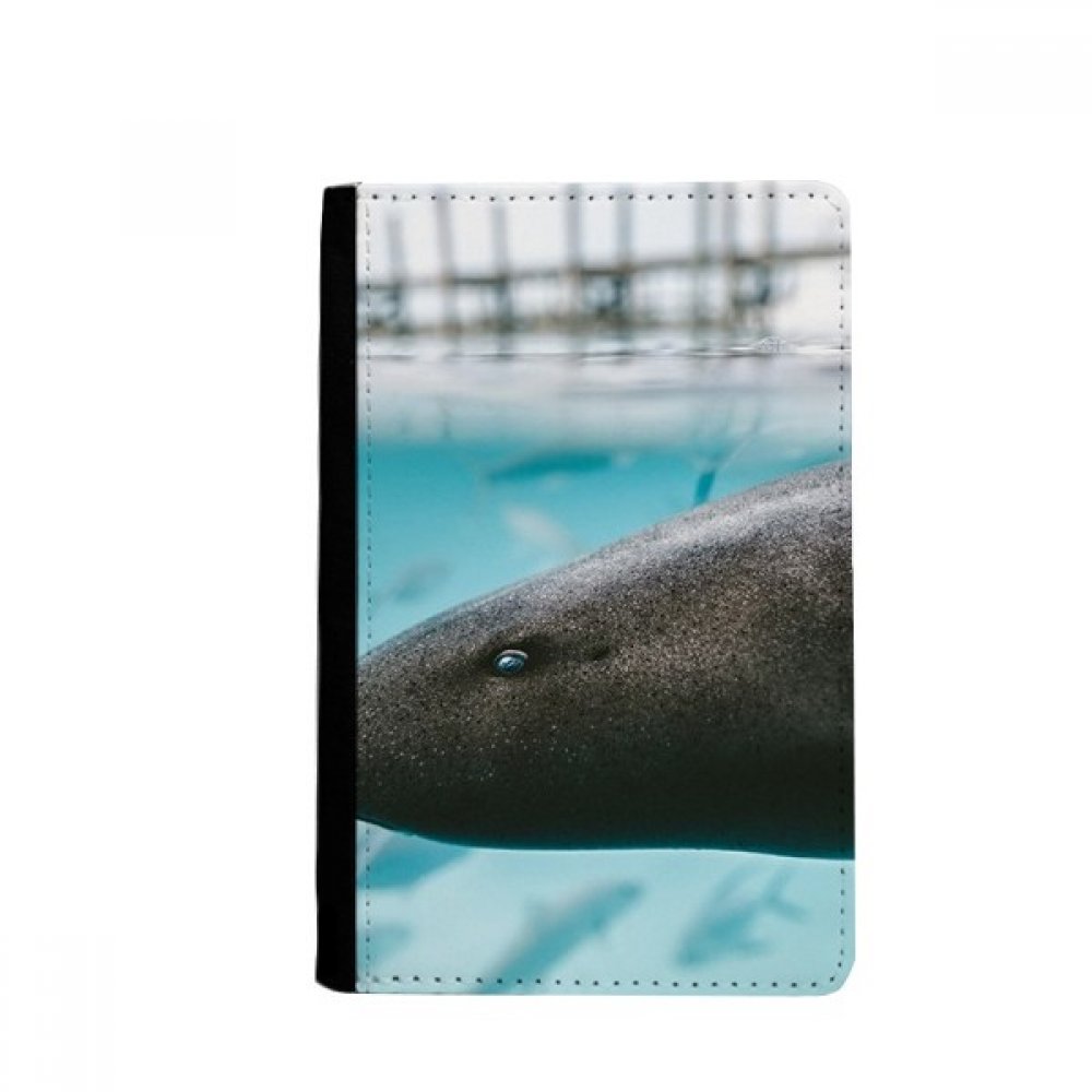 Marine Organism Shark Ocean Animal Passport Holder Notecase Burse Wallet Cover Card Purse