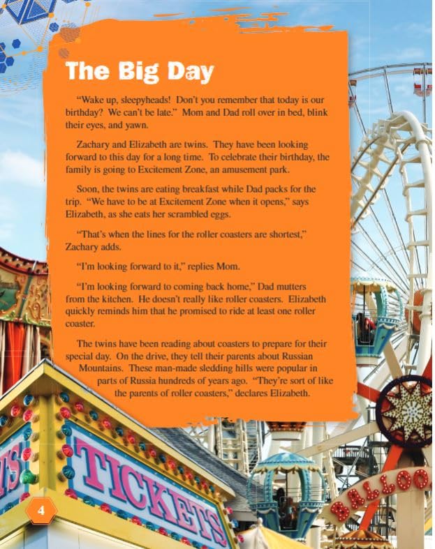 Engineering Marvels: Roller Coasters: Dividing Fractions (Mathematics in the Real World) - Image 4