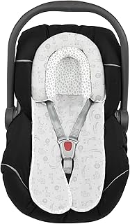 Capa Com Apoio De Cabeça Papi Compose Contem 02 Peças, Papi Textil, Cinza, Parte maior 65cm x 34cm, parte menor 19cm x 15cm