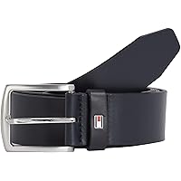 Tommy Hilfiger Uomo Cintura New Denton 4.0 Belt Cintura in Pelle