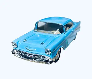 キンスマート シボレー ベルエアー(1957) ライトブルー 1/40 ミニカー KT5313LB [並行輸入品]