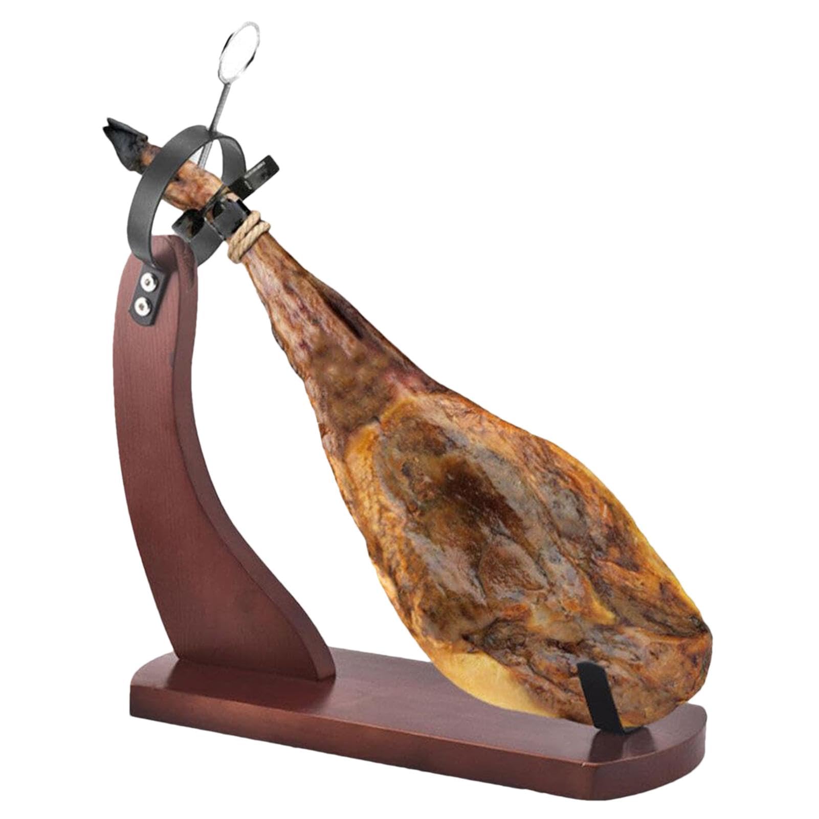 Porta prosciutto spagnolo, accessorio in legno per cucina spagnola con in