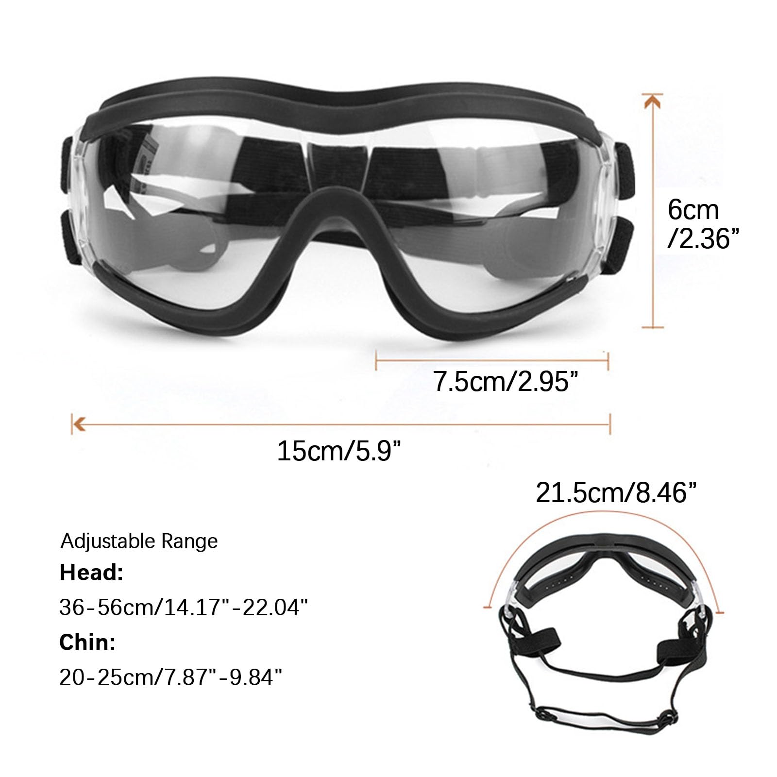 Grand Casque et Lunettes pour Chiens, Lunettes de Soleil pour Animaux de Compagnie, Casques de Moto pour Chiens, Chapeau de vélo pour Animaux de Compagnie, pour l'équitation