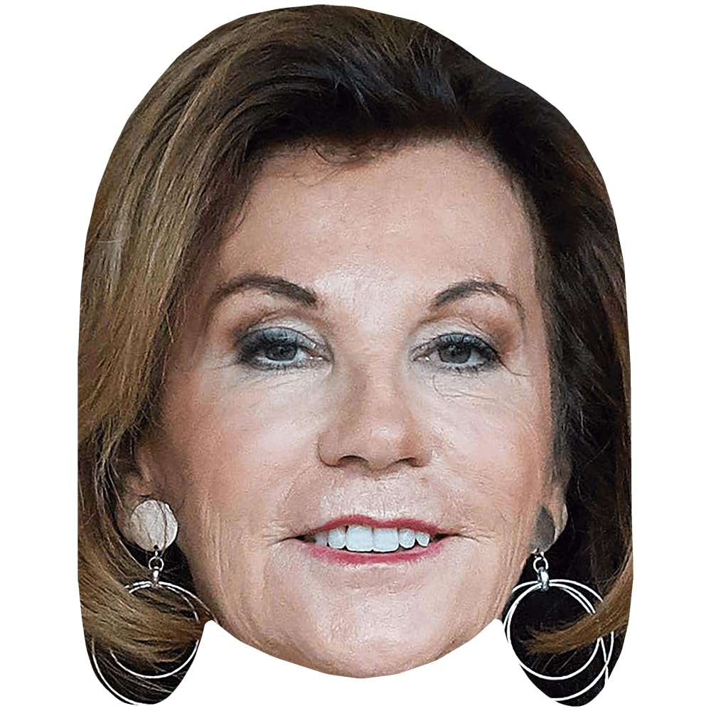 Celebrity Cutouts Lifelike Brigitte Bierlein (Smile) Big Head. Larger Than Life Mask.