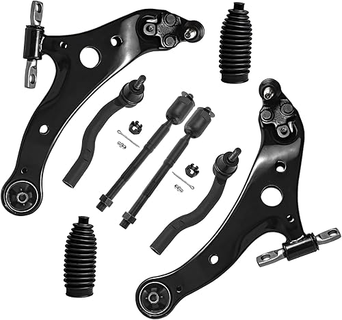 Miniatura 57 de Detroit Axle - Kit de suspensión delantera de 8 piezas para Toyota Sienna 2004-2010, brazos de control inferiores con rótulas interiores exteriores