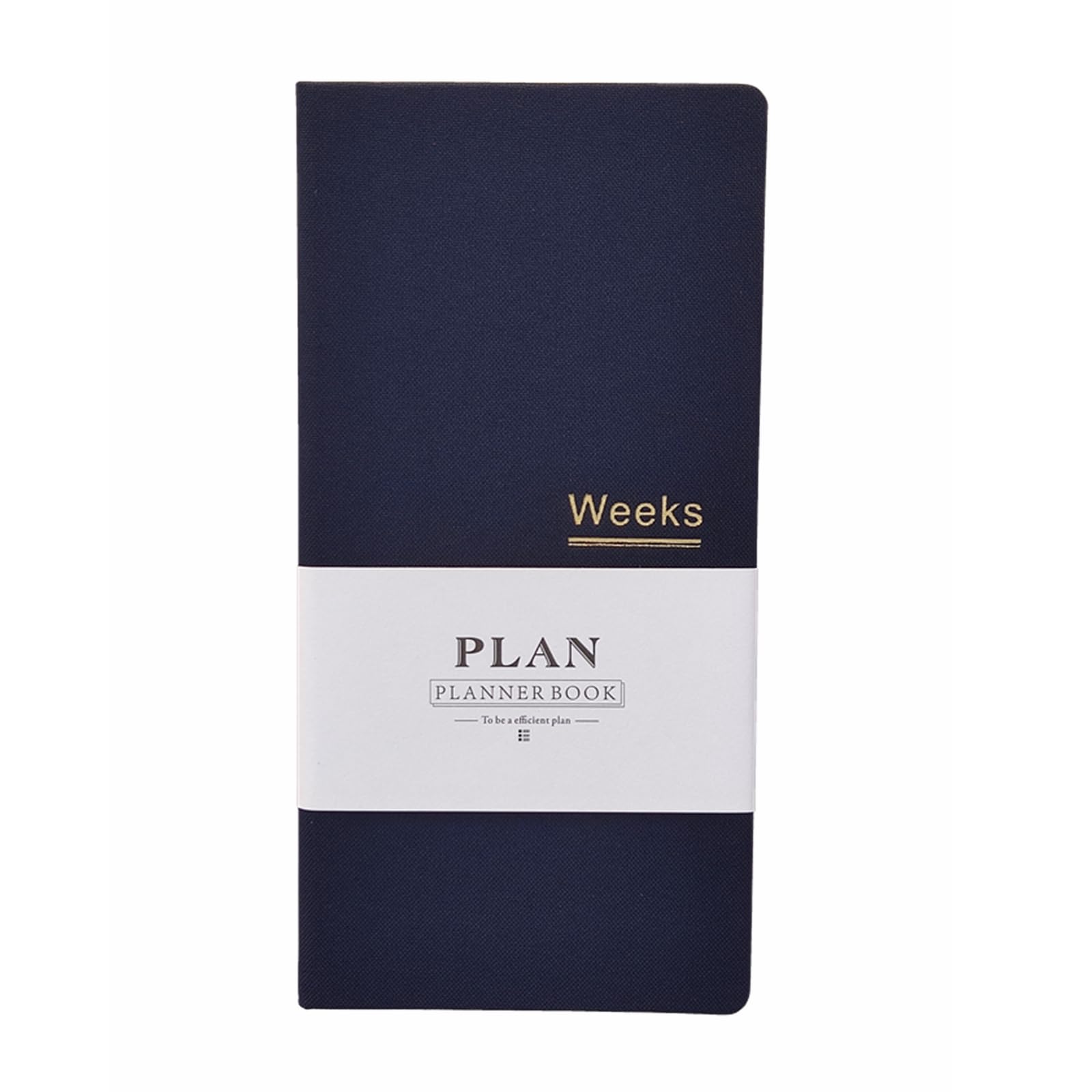 Pocket Monthly Weekly Planner Undated Weekly Planner 144 Pages Notebook Organiser Agenda (blue), A5