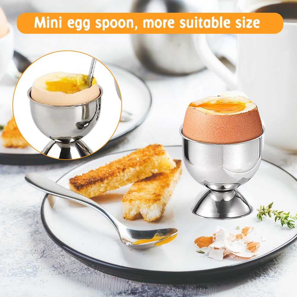 Kttectoa Séparateur De Coquilles D'Ufs Coupe-Coquilles En Acier Inoxydable Ouvre-Coquilles