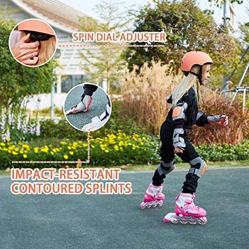 image for MAGIC GEAR Kid Bike Helmet - Skateboard Accessories - for Toddler,8-14