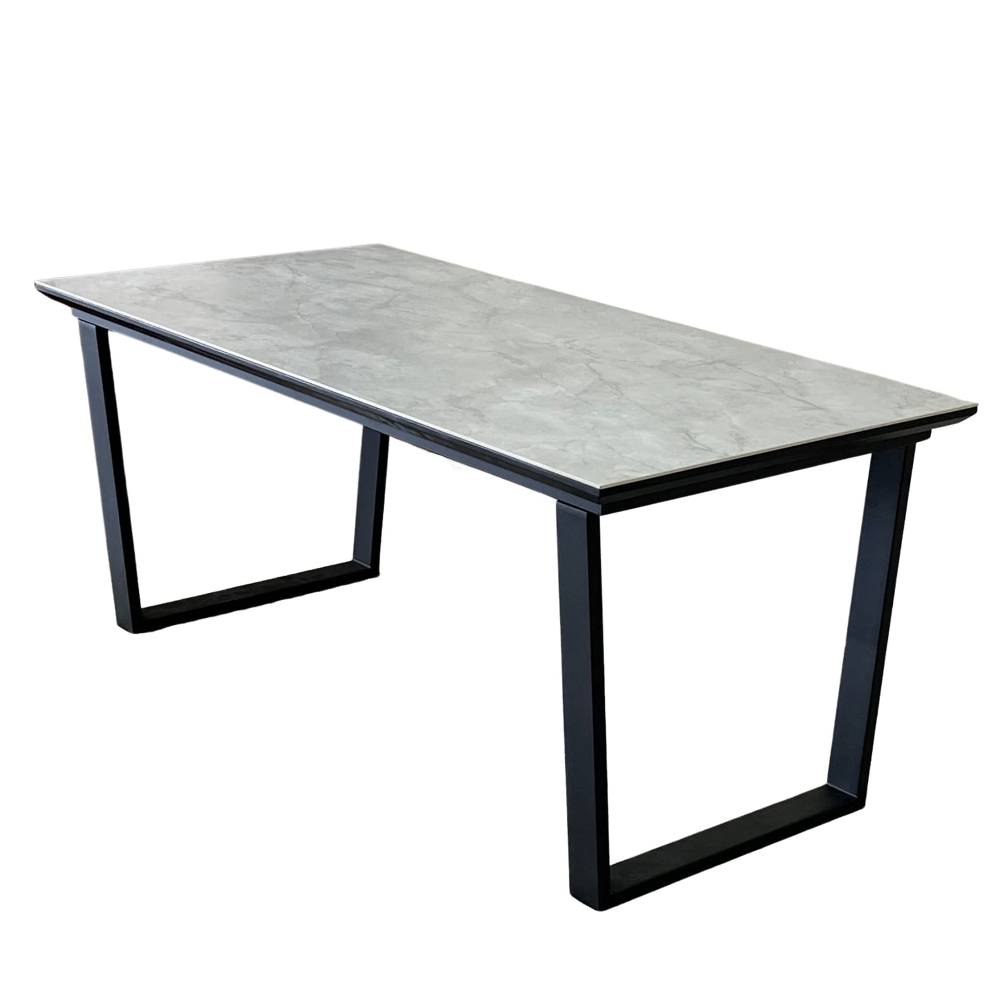 materail7 グレー セラミックテーブル 160cm Amazon｜ダイニング