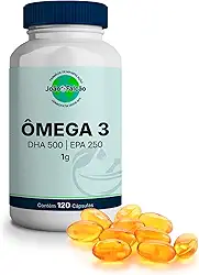 Ômega 3 1G DHA 500 | EPA 250-120 Cápsulas Oleosas