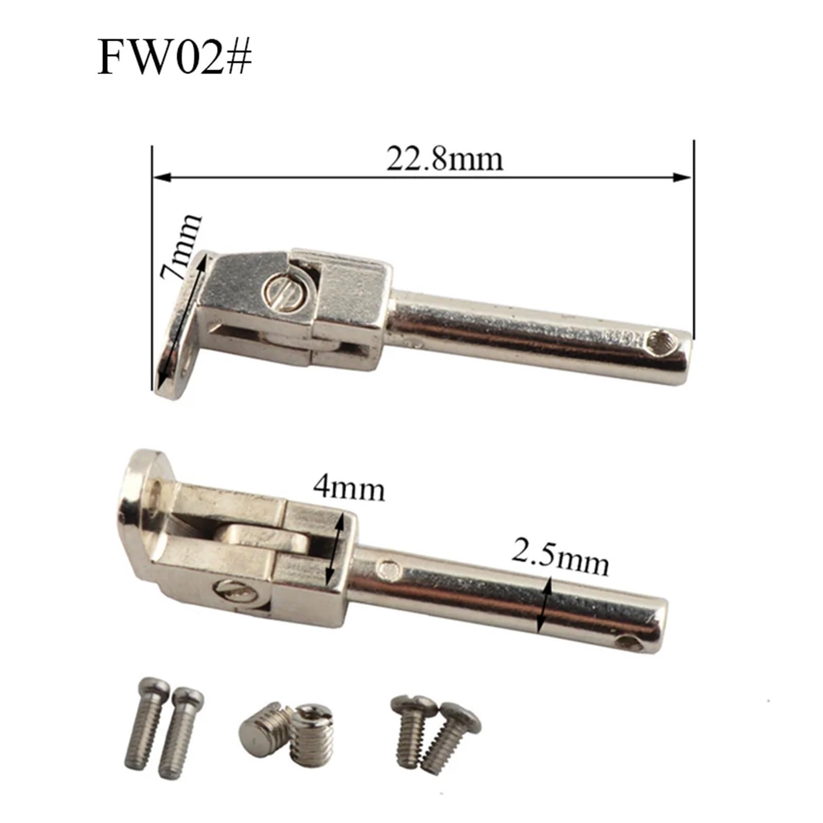Generisch 10Sets Brillen Federscharnier for Holz Sonnenbrillenrahmen Flex Scharnier Reparatur defekter Brillen