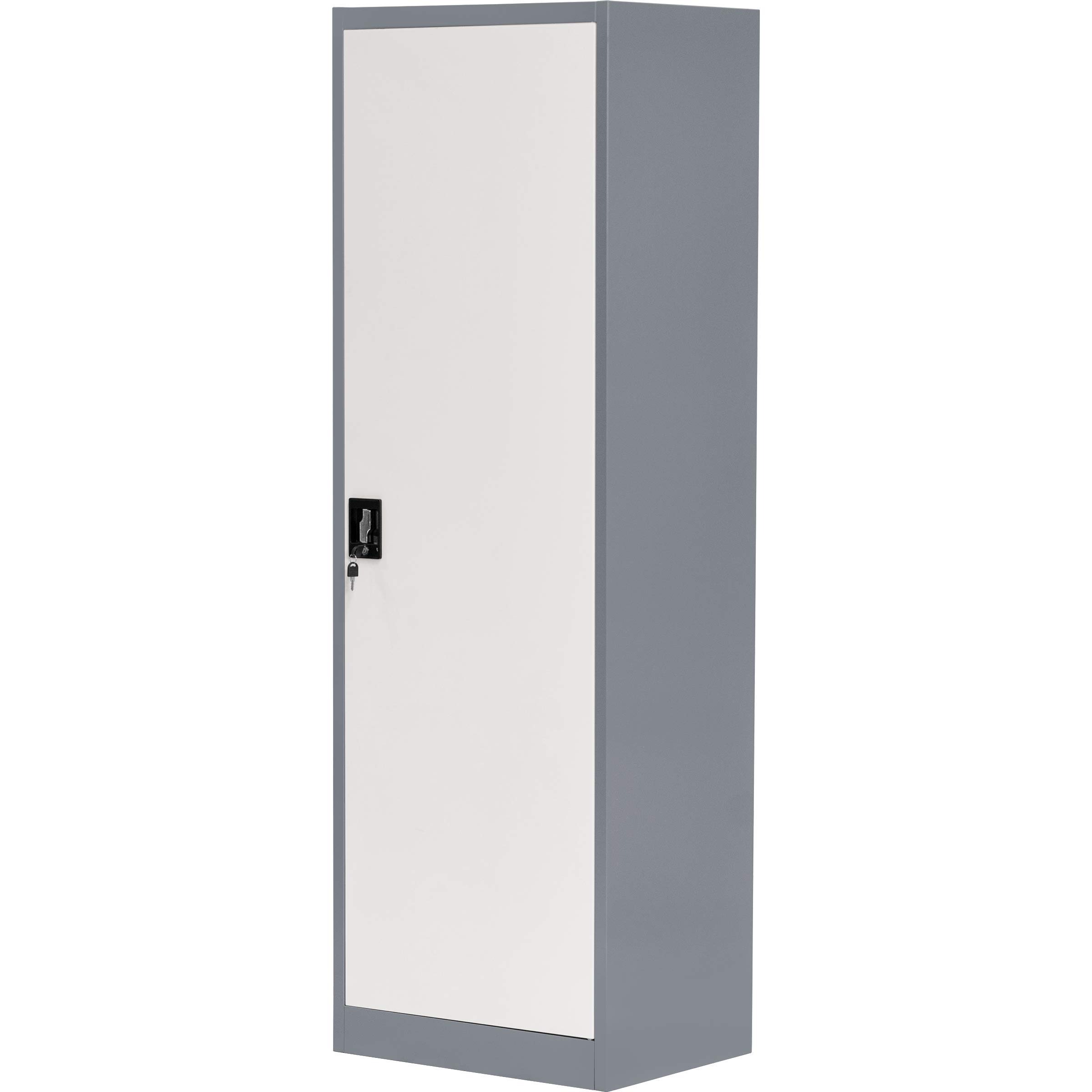 The Workplace Depot Metal Office Tall Narrow Steel Lockable