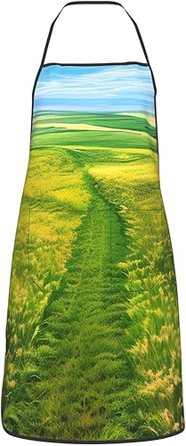 Miniatura 2 de DTGPRO Grassland Paths Apron. Soft And Skin -Friendly, With Pockets, Which Can Be Convenient To Place Items To Be Used At Hand.
