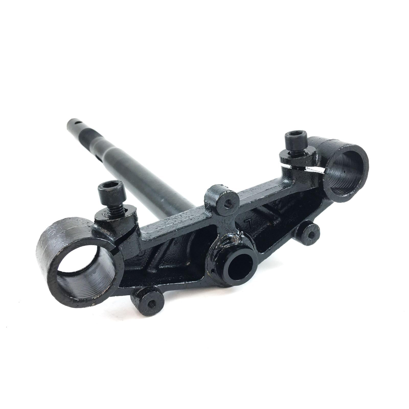 GABELROHR - GABELBRÜCKE - GABELJOCH - ROLLER GABEL - LENKSÄULE - 370mm für 2- & 4-TAKT 50cc 125cc 150cc 139QMA / 152QMI / 157QMJ GY6 ROLLER für diverse China Roller Modelle