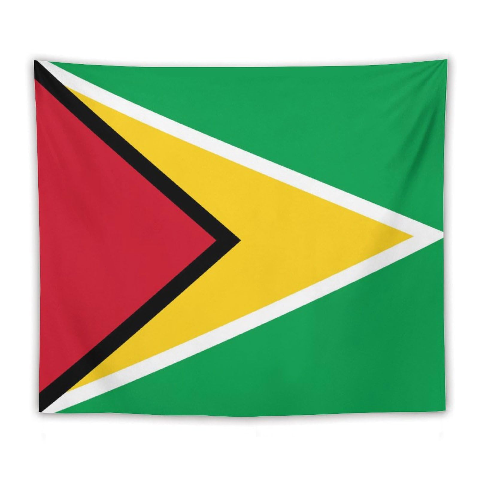 XingFox TecEr Guyana Flag Decor Tapestry, National Flag Wall Hanging Tapestries, Wall Posters For Bedroom Living Room Dorm Party Wall Decor, 50"x60"