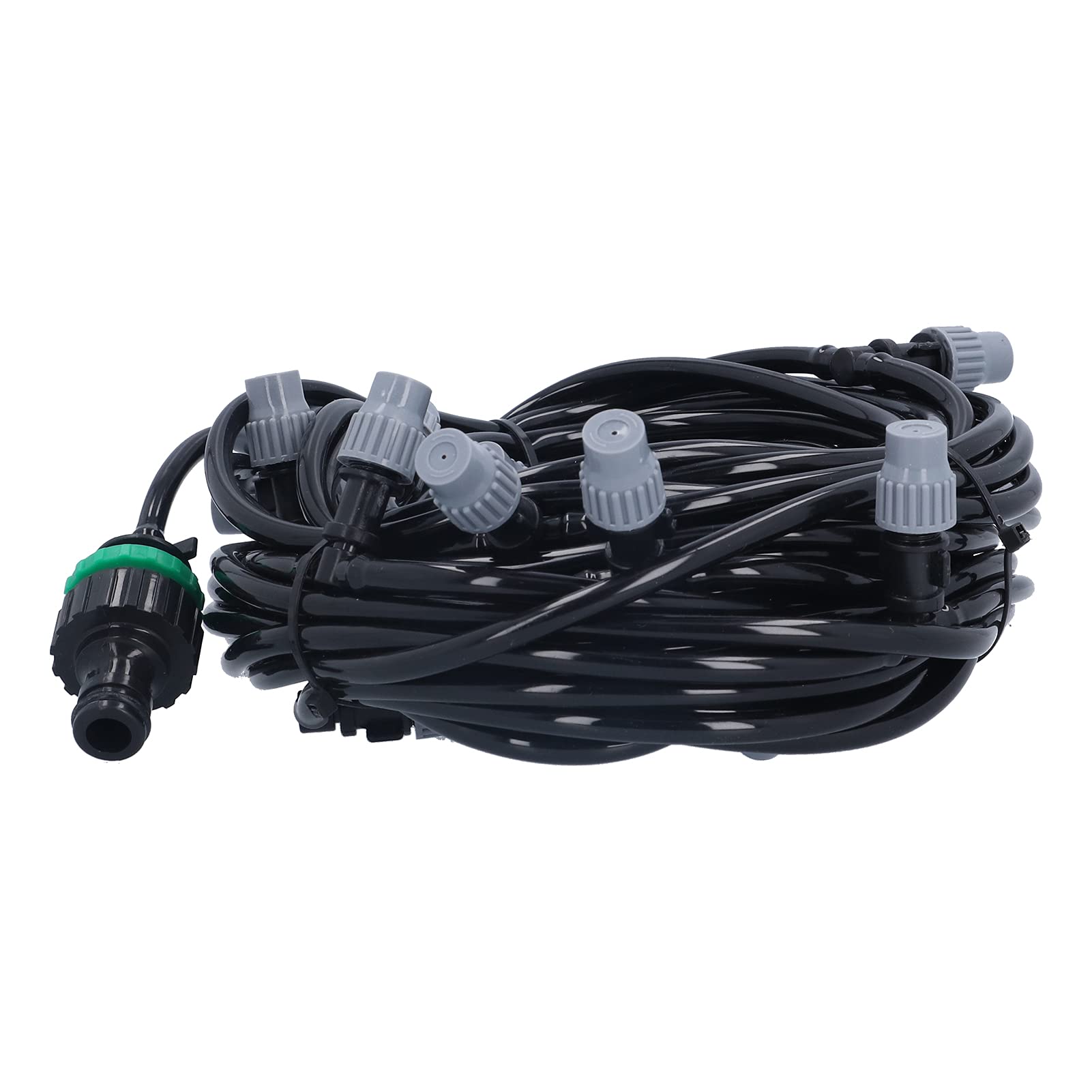 Nebulizzatore Acqua Giardino, Kit Irrigazione Giardino Automatica, Tubo di Irrigazione per di per Ugello del di con 20 Teste di Spruzzo di Nebulizzazione per Terrazza dell'agricoltura