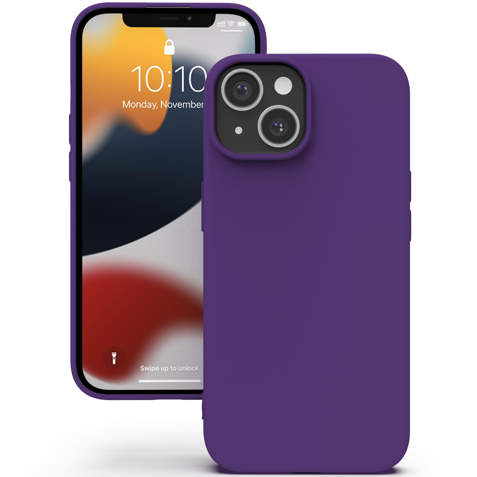 YATWIN Silicone Case for iPhone XR, Soft-Touch, Shockproof, DustProof, Antiskid Full Body Armour Phone Cover for Apple iPhone XR - Dark Green — view 189