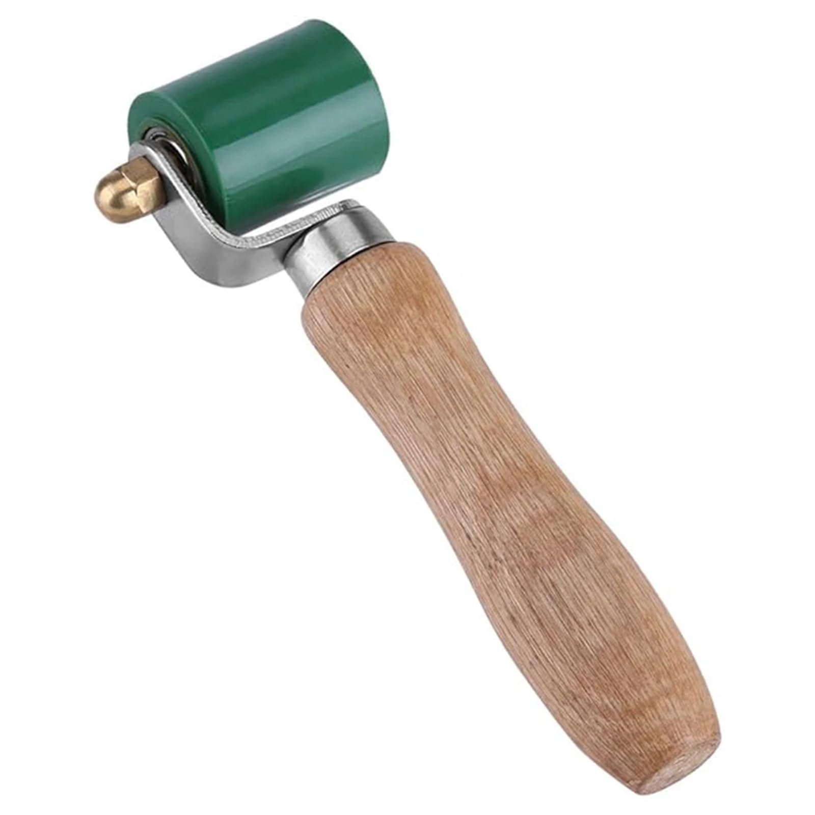 40mm Silica Gel Quilting High Temperature Silicone Pressure Roller Handwheel for Roofing Hot Air Heating PVC Welding for Single Ply Roofing Tape(Green)