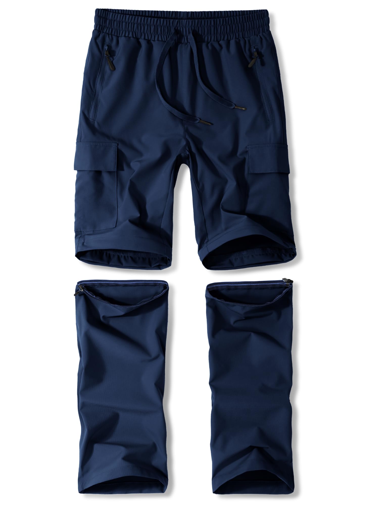Zoofly Kinder Wanderhose Unisex Jugend 2-in-1 Zip Off Outdoorhose Trekkinghose für den Sommer Wasserdicht Leicht Schnelltrocknend