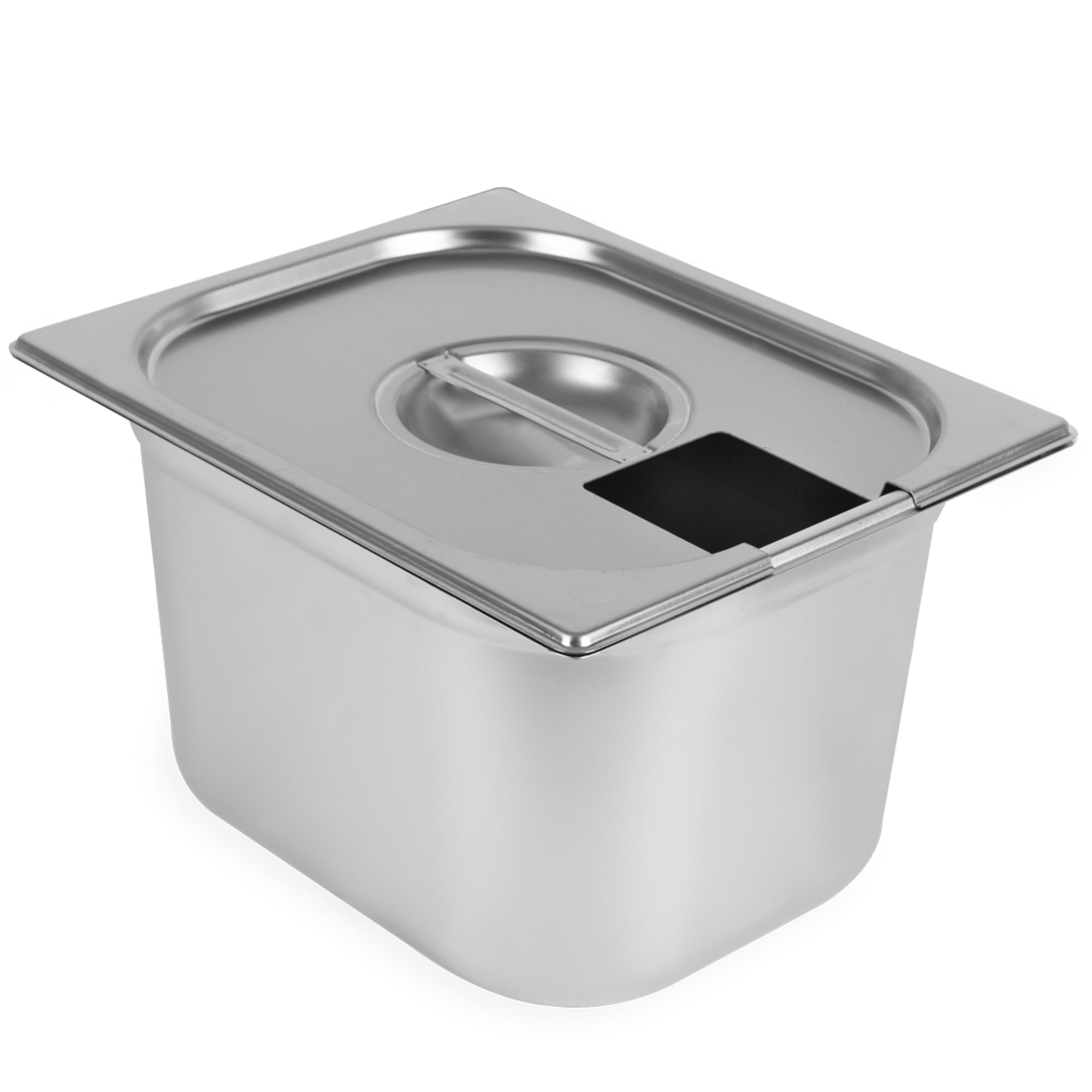 Allpax Sous Vide Isolationsset GN 1/2: Behälter (200 mm) Mit Deckel und Aussparung, Inklusive Isolierung Zum Warmhalten Von Speisen Im Wasserbad