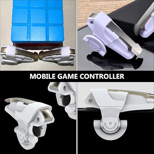 Miniatura 4 de UKCOCO 3 pares de botones de metal de soporte de pollo controlador móvil móvil Gaming Joystick controlador de juego para teléfono móvil Accesorios