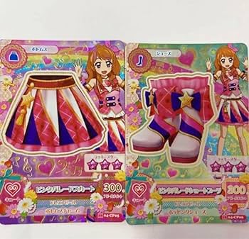 Amazon.co.jp: アイカツ カード アニメ柄 大空あかり ピンク