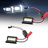 2PCS DC 12V 35W Ultrathin HID Ballast DC Xenon Lamp Ballast Automotive Headlight Stabilizer Suitable for H1 H3 H4 H7 H11 H13 9005 9006 9007 5202 880
