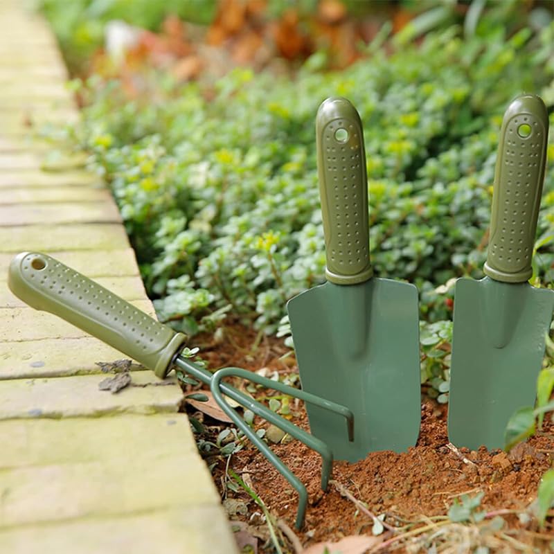 Set de 3 herramientas de mano para jardín miniatura 4
