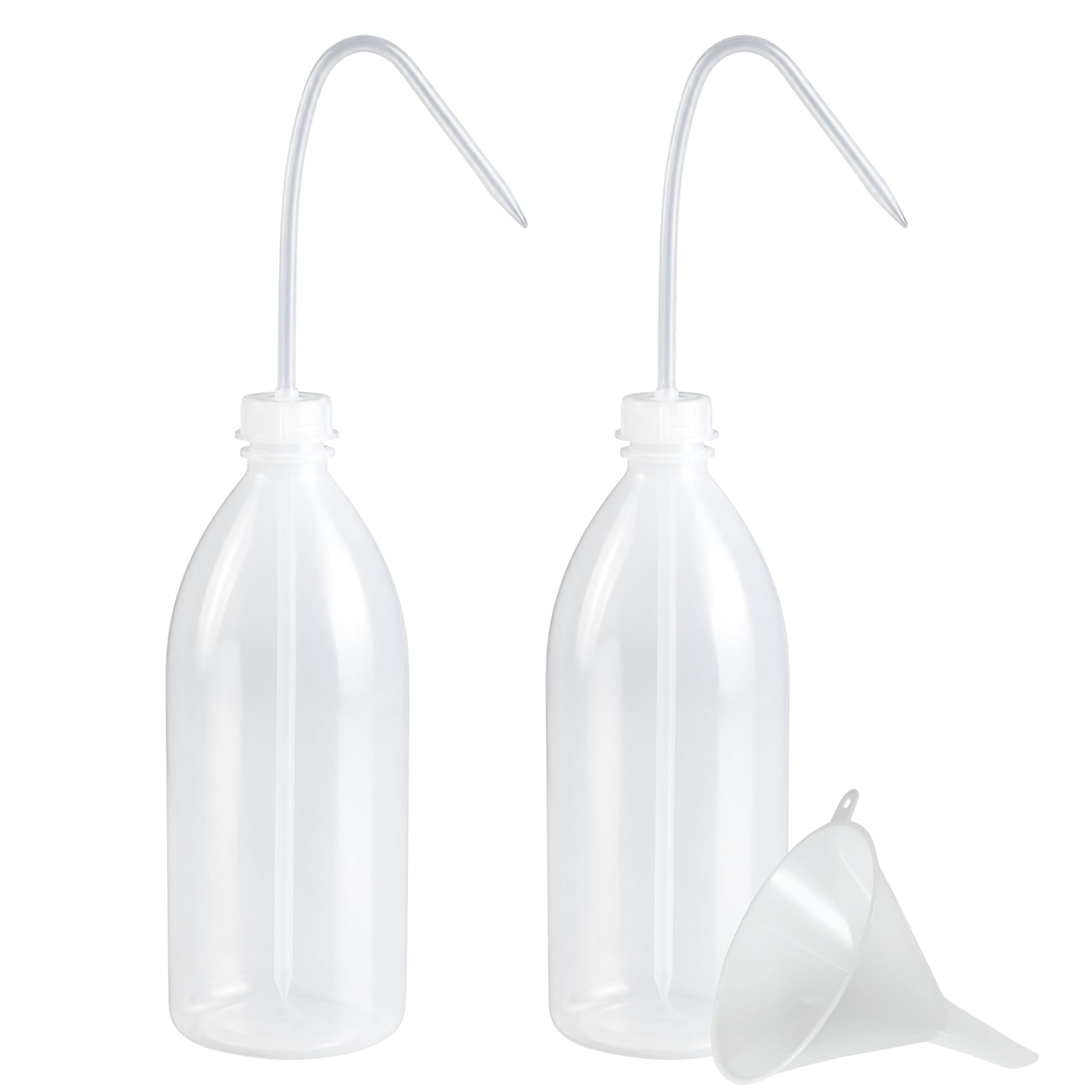 mikken 2 x Laboratory Bottle Spray Bottle 500 ml Dosing Bottle BPA Free - Made in Germany
