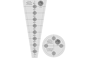 Creative Grids 18 Degree Dresden Plate Quilt Ruler