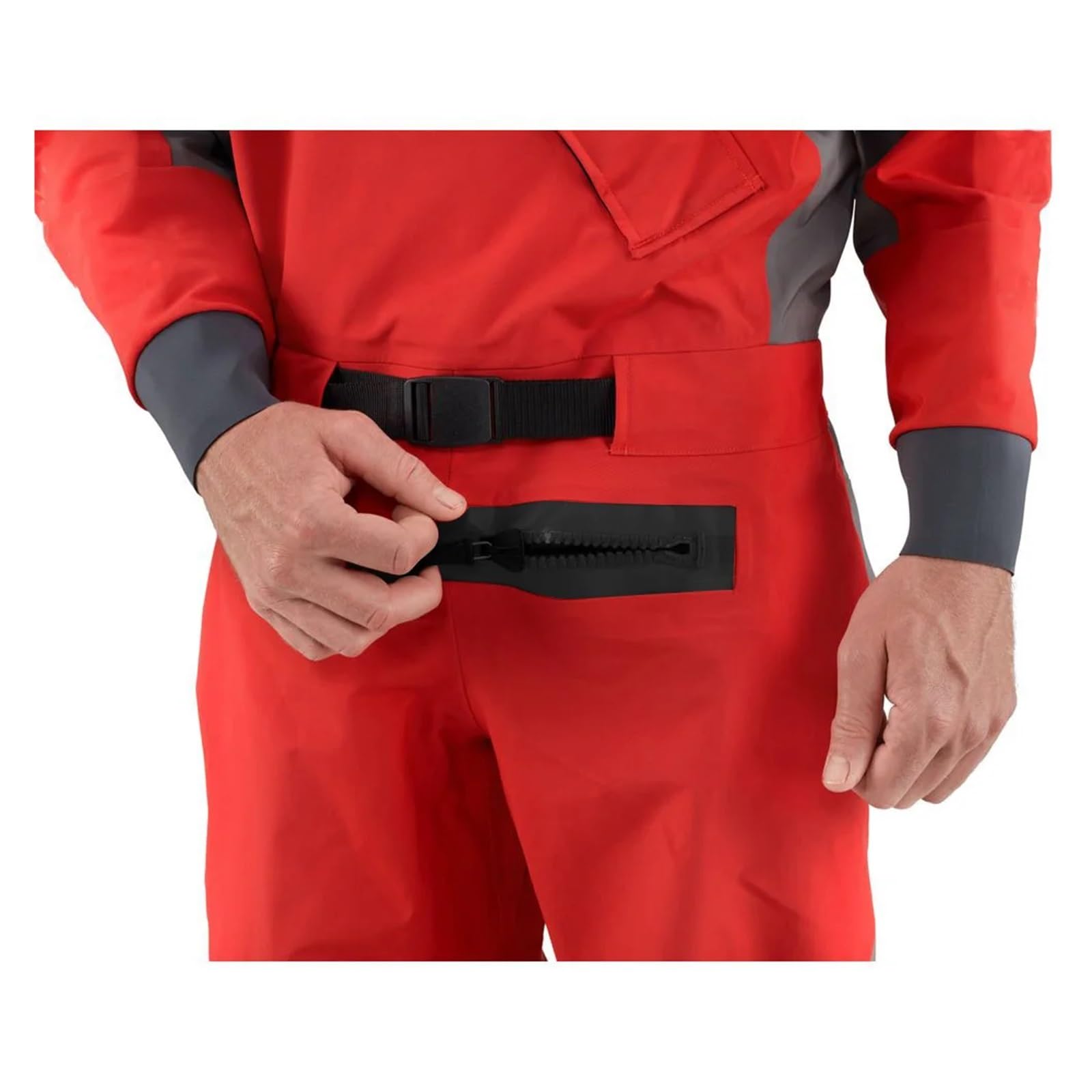 Traje seco de Kayak for Hombre, Impermeable, con puños y Cuello de látex, Ideal for Practicar Paddle Surf en Aguas tranquilas, Ideal for Invierno y Primavera.(LK)