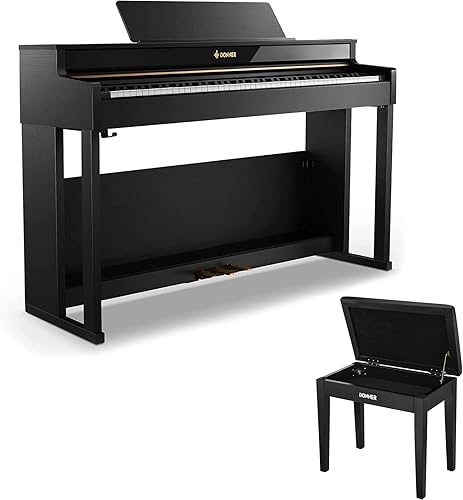 Donner Piano digital DDP-400 + banco de piano Donner