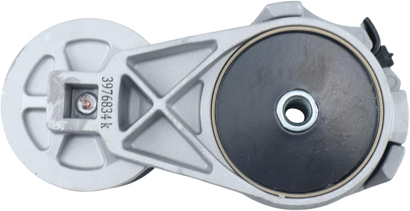 Engine Belt Tensioner 5256546 Compatible with Cummins 6BT 5.9 ISB/QSB 6.7 Engine Compatible with Hyundai Forklift Loader Excavator