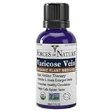 Varicose Vein Treatment Organic Homeopathic Medicine, 1 Fl Oz