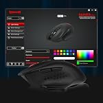 Redragon M656 3- Souris de jeu sans fil, 4000 DPI 2,4 Ghz & BT Souris 5 DPI Niveaux, 7 Boutons de macro, Rouge LED Allumé en arrière & Pro Logiciel/Drive pris en charge, pour PC/Mac/Laptop 0 Retard sans câble dédié pour FPS Gamer, Redéfinir Macro Keybinding, Hypin