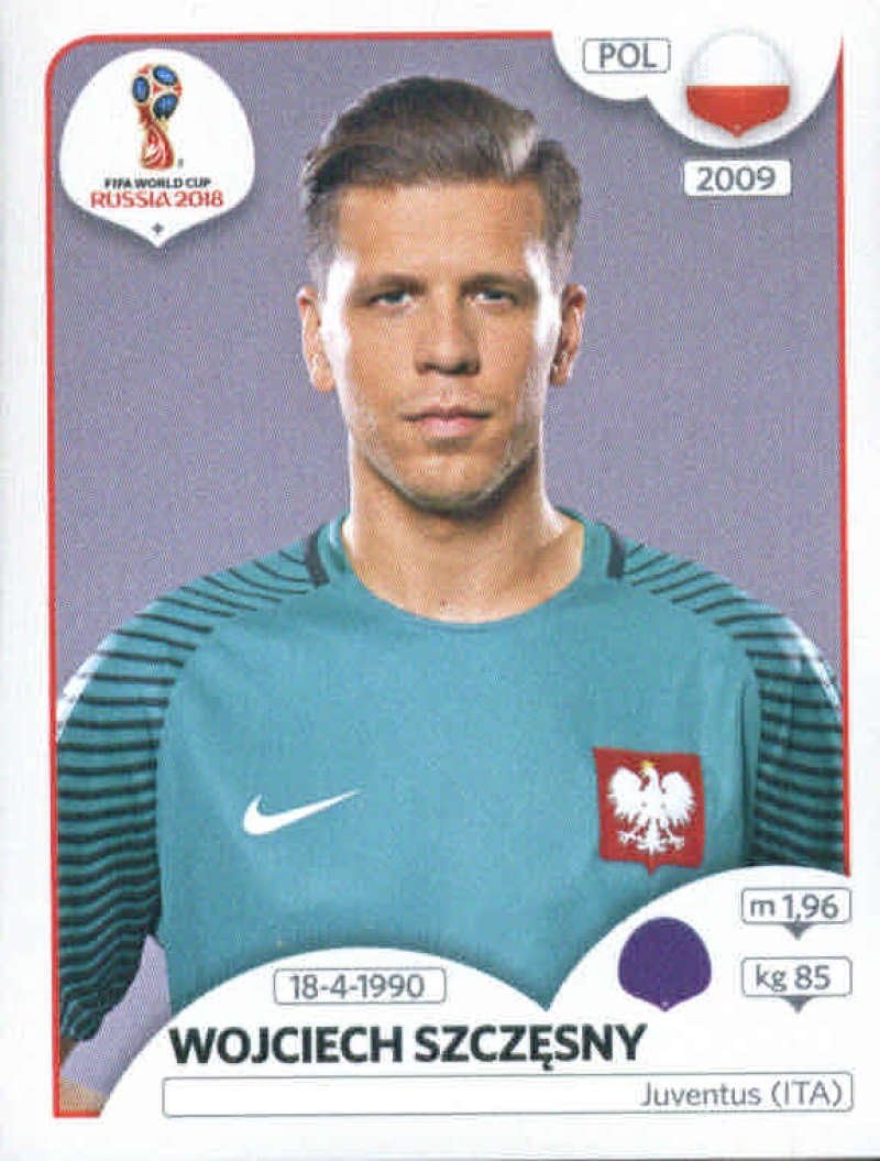 2018 Panini World Cup Stickers Russia 595 Wojciech