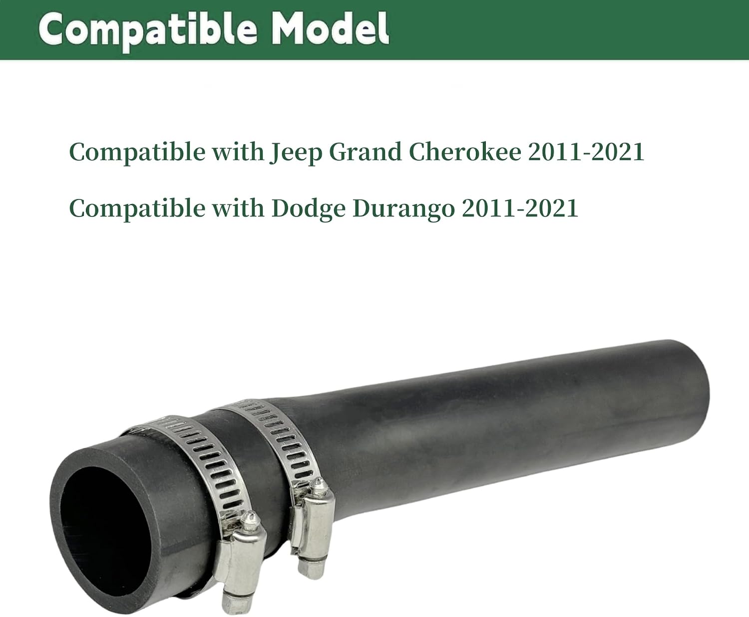 4578882AC Fuel Filler Pipe Hose Compatible with Dodge Durango Jeep Grand Cherokee 2011-2021 Replace 4578882AB 68127971AA