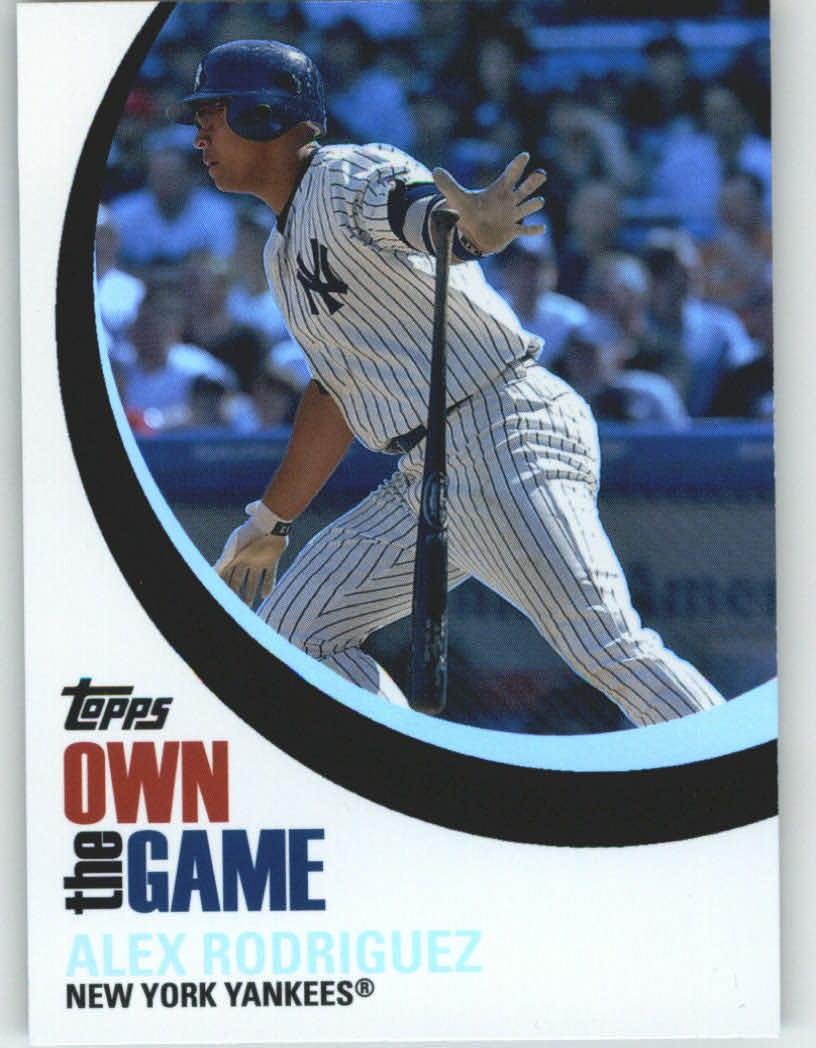 2007 Topps Own The Game #OTG19 Alex Rodriguez - New York Yankees