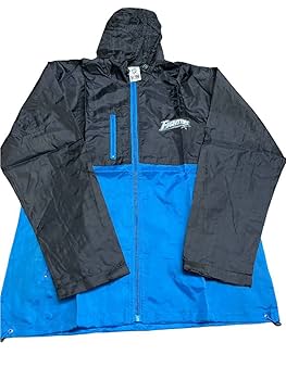 日本ハムファイターズ　ナイロンジャケット　【L】　黒／青　旧ロゴ　ファンクラブ 日本ハムファイターズ ナイロンジャケット 【L】 黒／青 旧ロゴ