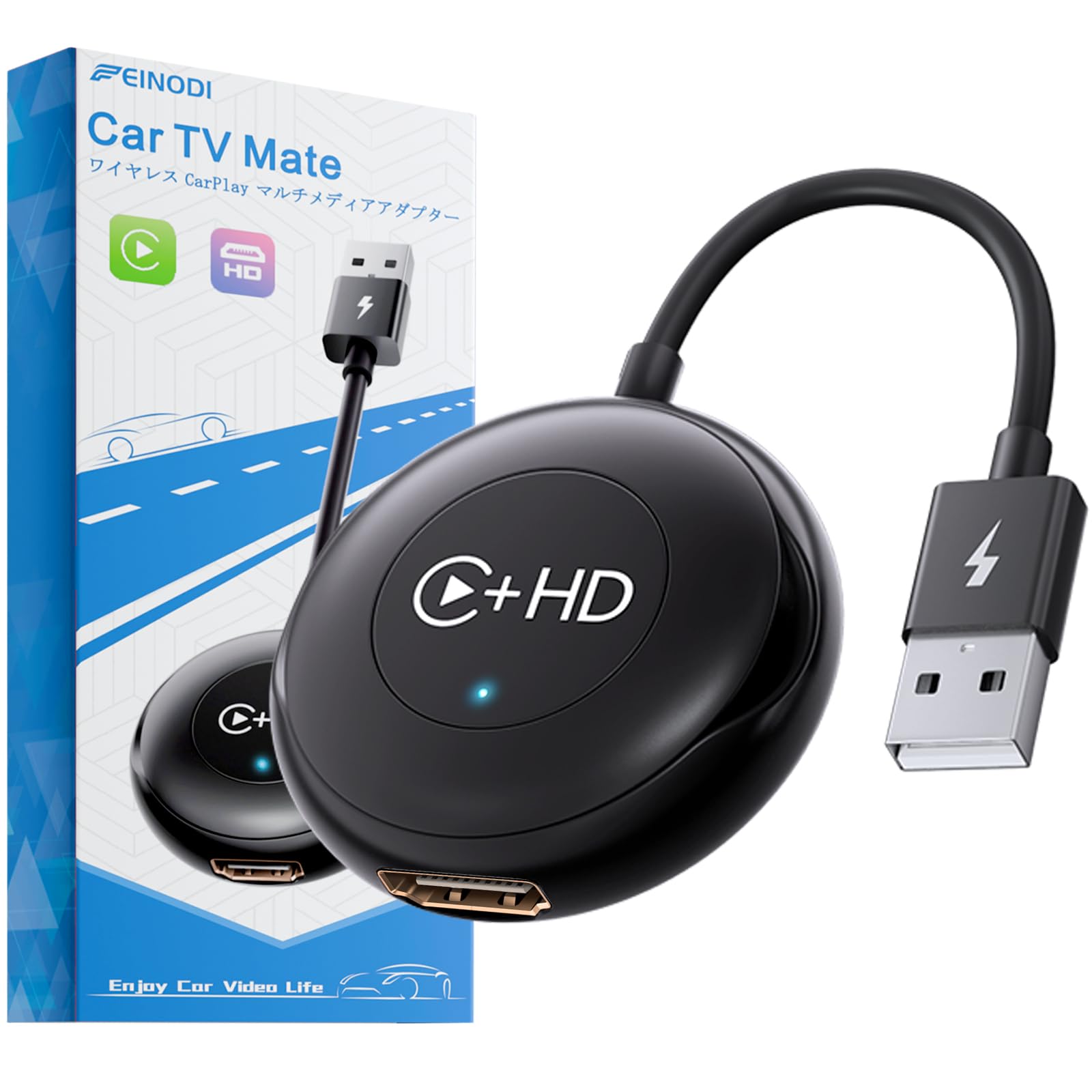 Amazon.co.jp: CarPlay ワイヤレス hdmi アダプター カープレイ 無線化