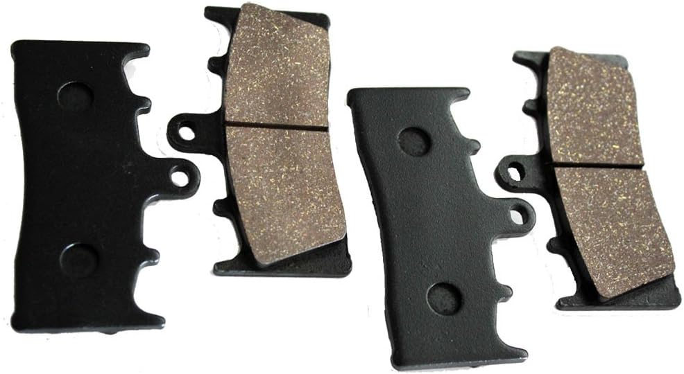 Caltric Brake Pads Compatible with Kawasaki Vn1500 Vulcan
