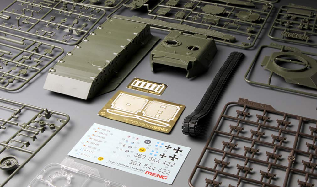 Amazon | モンモデル 1/35 ドイツ軍 ドイツ主力戦車レオパルト1 A3/A4  