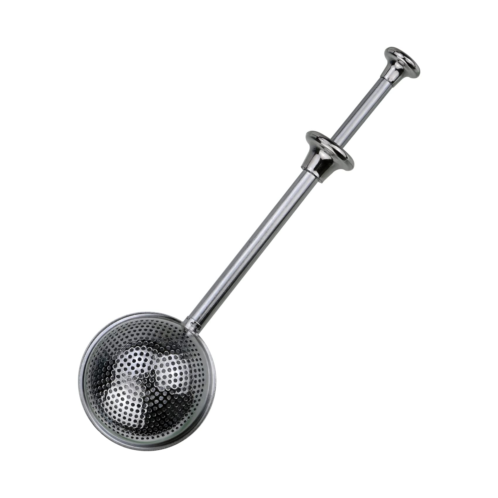 Powder Sugar Shaker Sifter Duster Baker's Dusting Wand Dispenser for Flour Spices Sugar Tea Strainer Steeper Tea Balls for Loose Tea