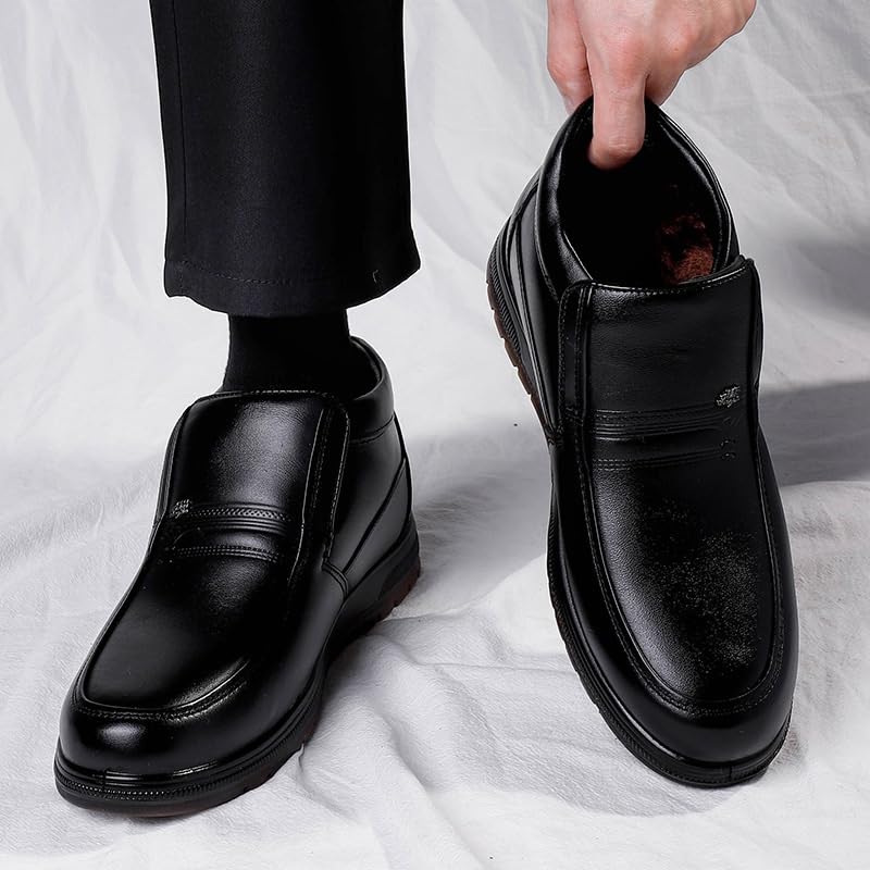 Comfortable Plantar Fasciitis Fashion Sneakers with Men's Casual Slip On Loafers Breathable Driving Shoes4