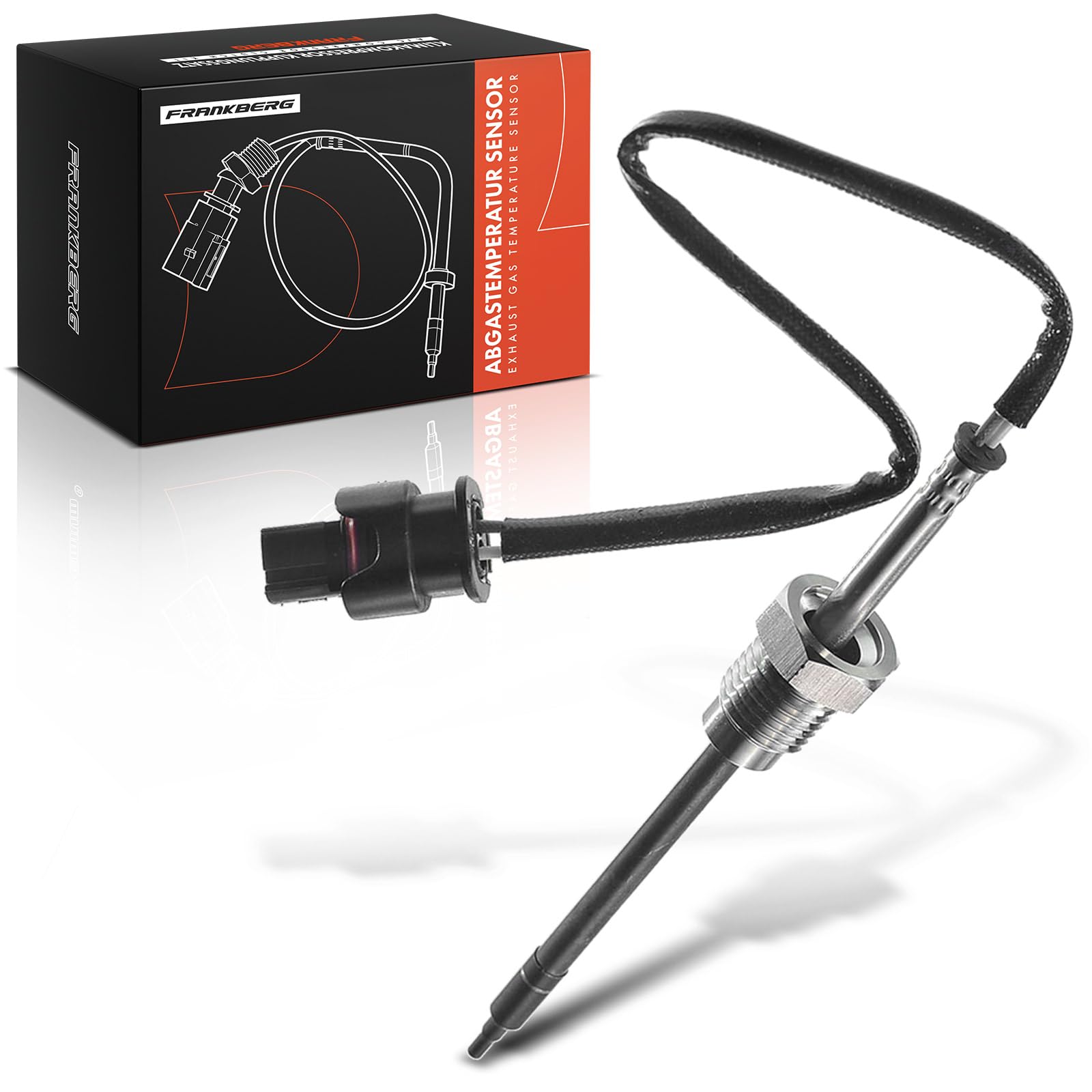 Frankberg Sensor temperatura gases escape antes del DPF 0019050700 | Compatible con: SLK R172, CLS Shooting Brake X218, Clase E W212, Coupé Clase C C204, Clase M W166, Clase E Modelo T S212