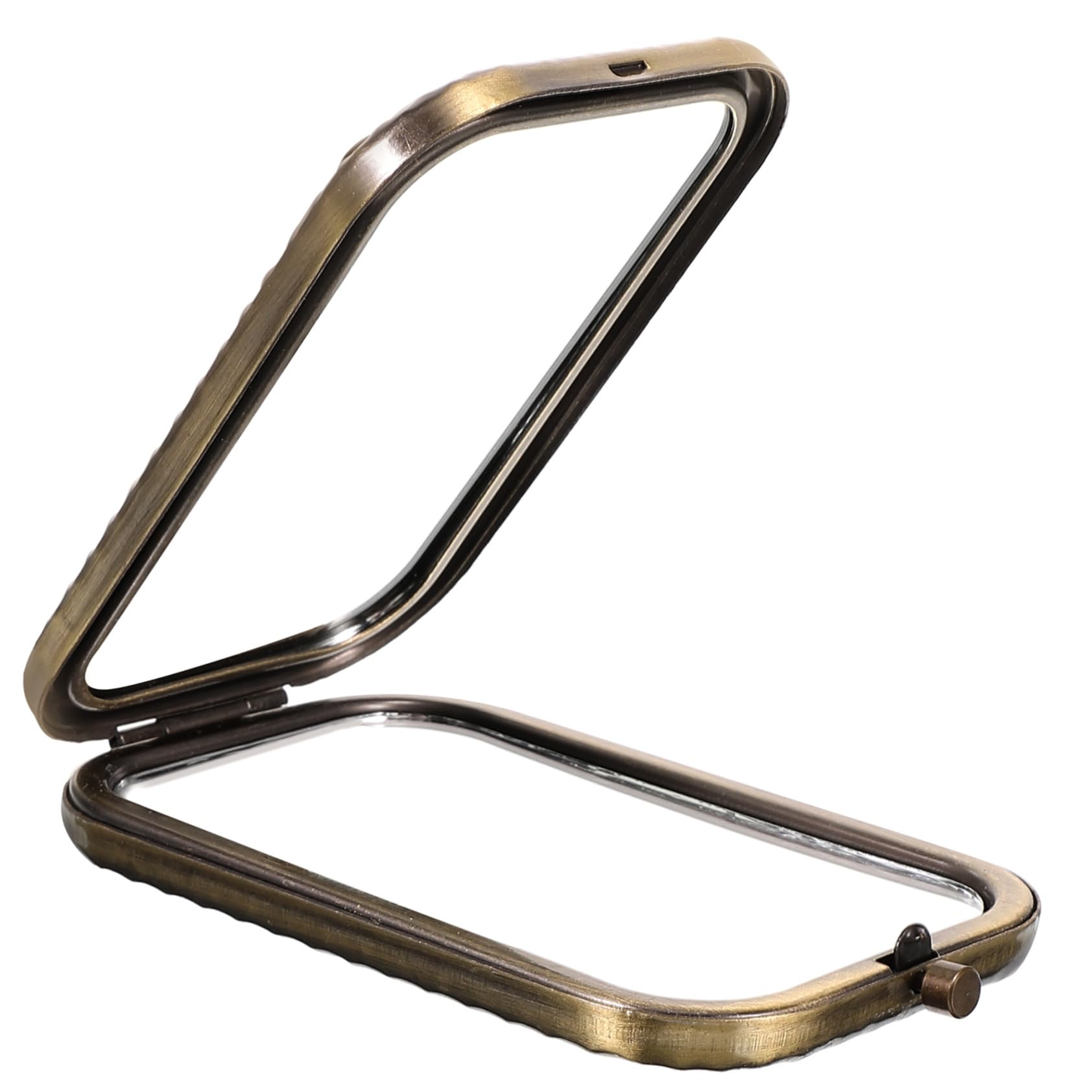 Healvian 5 Stück Handspiegel Klappbar Vintage Kosmetikspiegel Tragbar Doppelseitiger Schminkspiegel für Handtasche und Reisen für und Mädchen