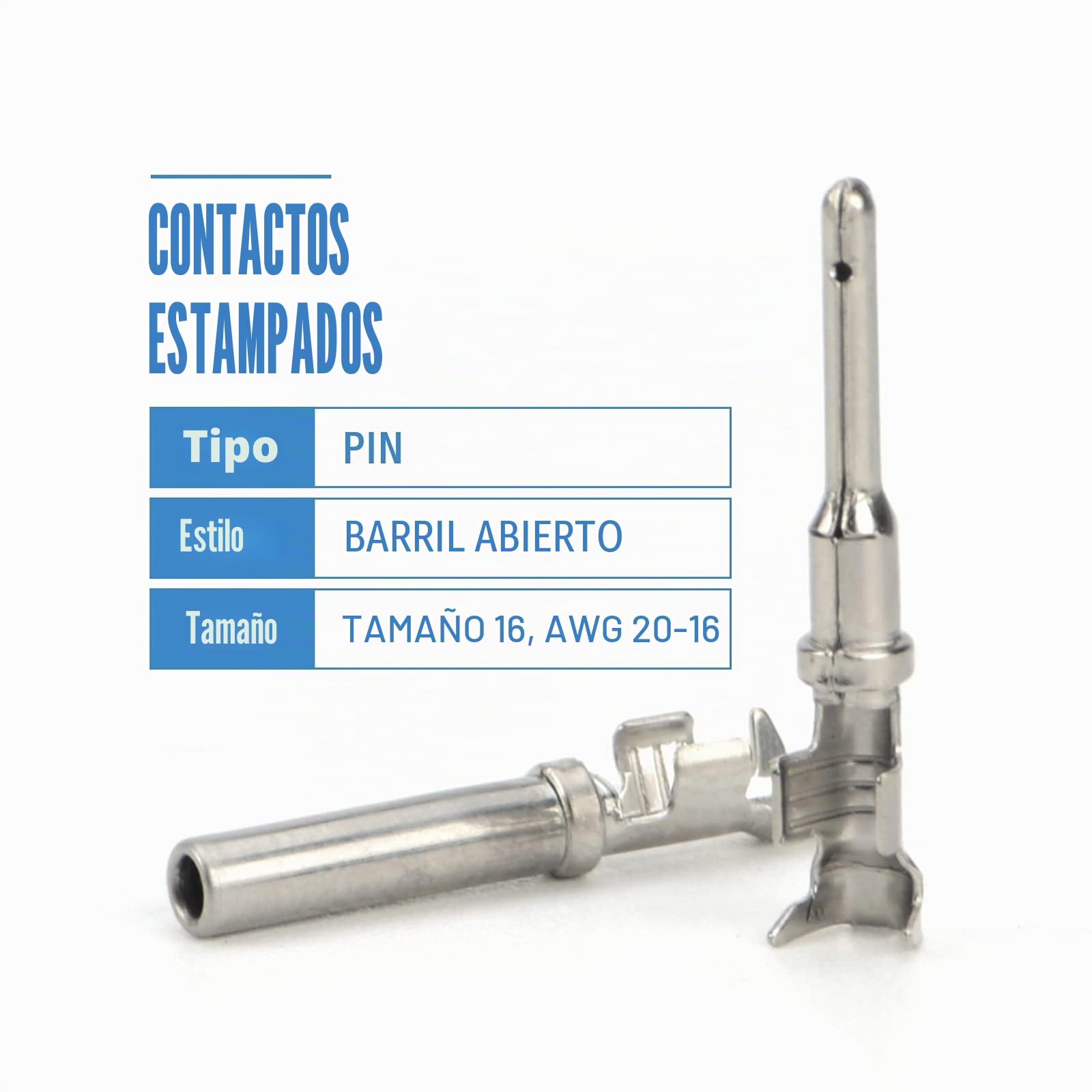 IWISS DEUTSCH DT Kit de conectores en configuraciones de 2, 3, 4, 6, 8, 12 pines, contactos formados estampados tamaño 16 (AWG 14), herramientas de extracción de cuñas y pines, ideal para servicio de
